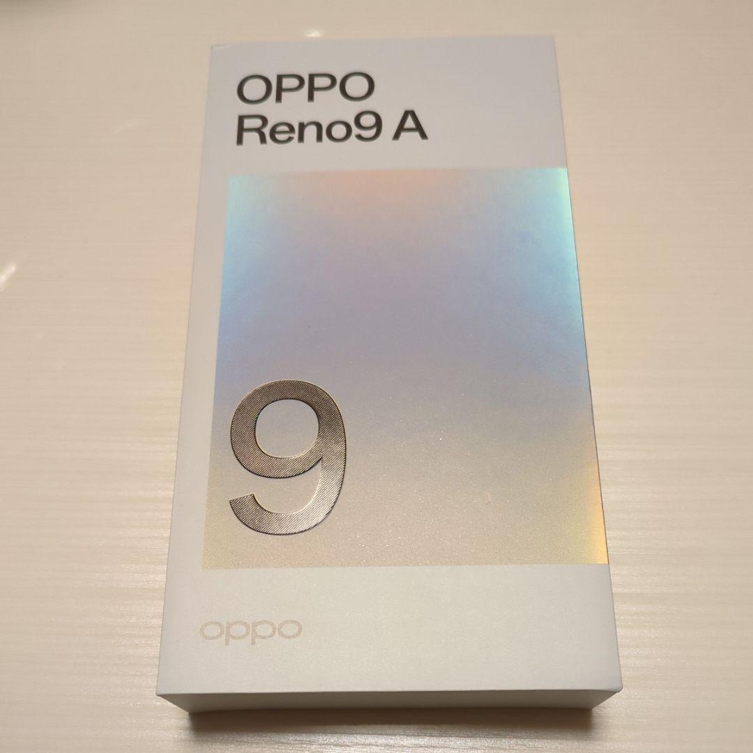 OPPOReno9 A 超美品 SIMフリー ムーンホワイト Y!mobile