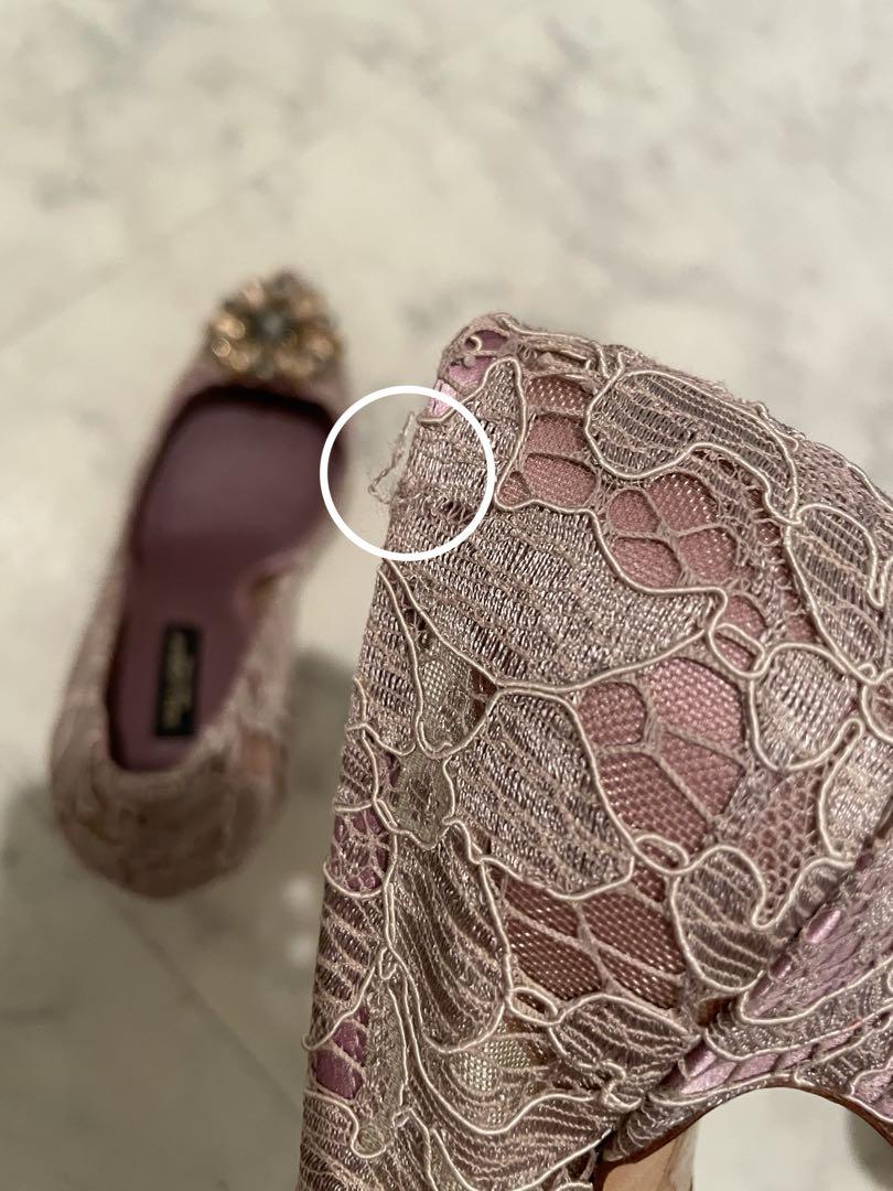 DOLCHE&GABBANA レインボーパンプスレースブローチ 38 - メルカリ