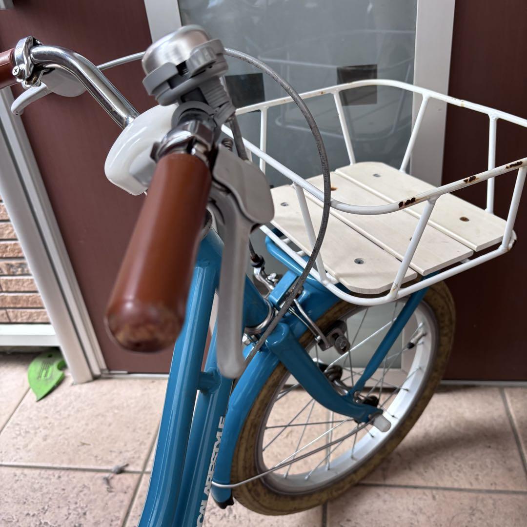 驚きの値段 スカラーレキッズ☆子供用自転車 ターコイズブルー 16インチ 自転車本体