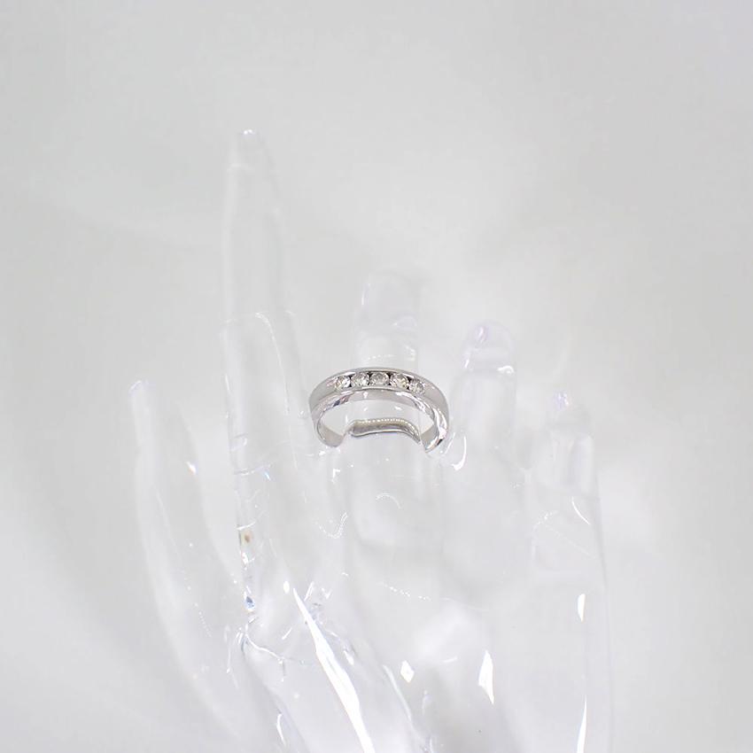 Pt900 ダイヤモンド/0.50ct リング 16号[g338-71］