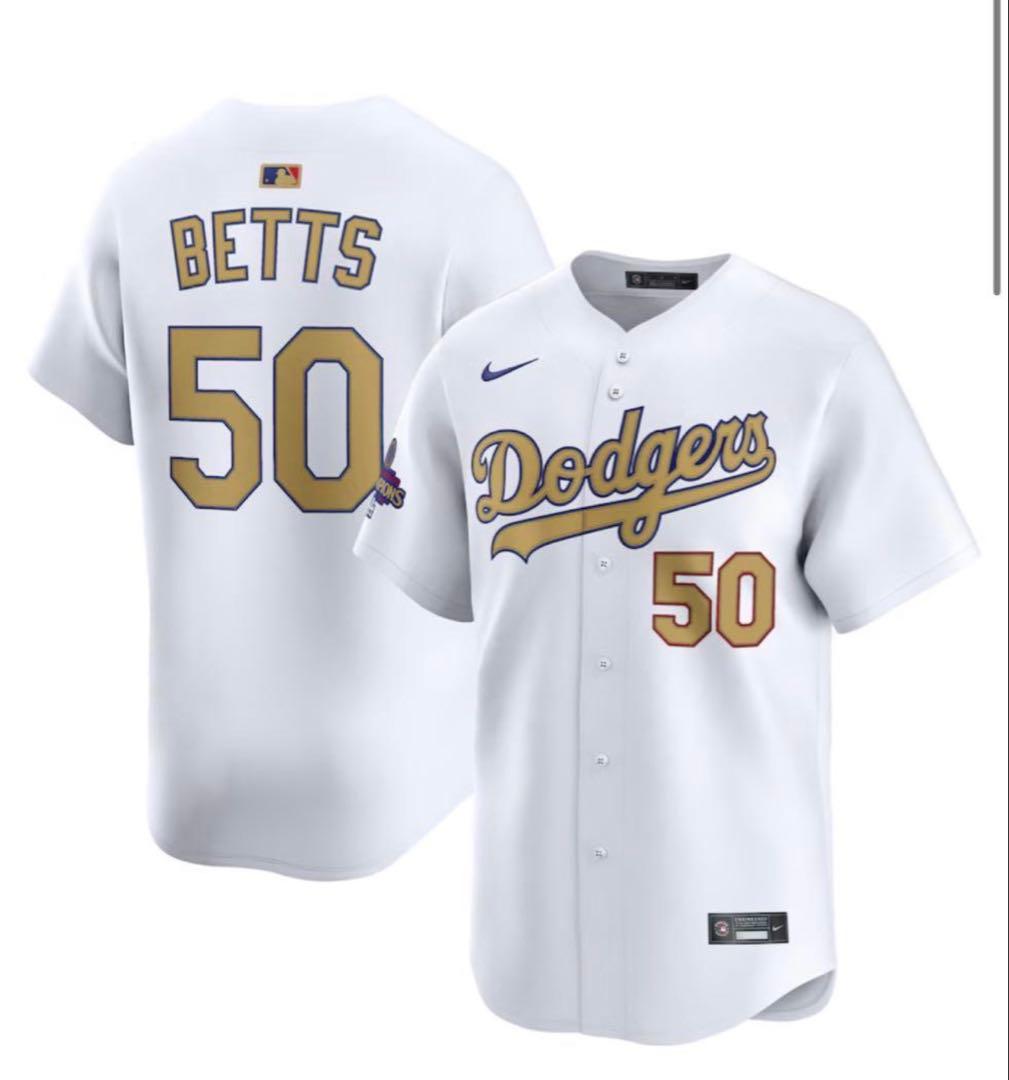 NIKE製_ドジャース_リミテッドジャージ_ムーキーベッツ