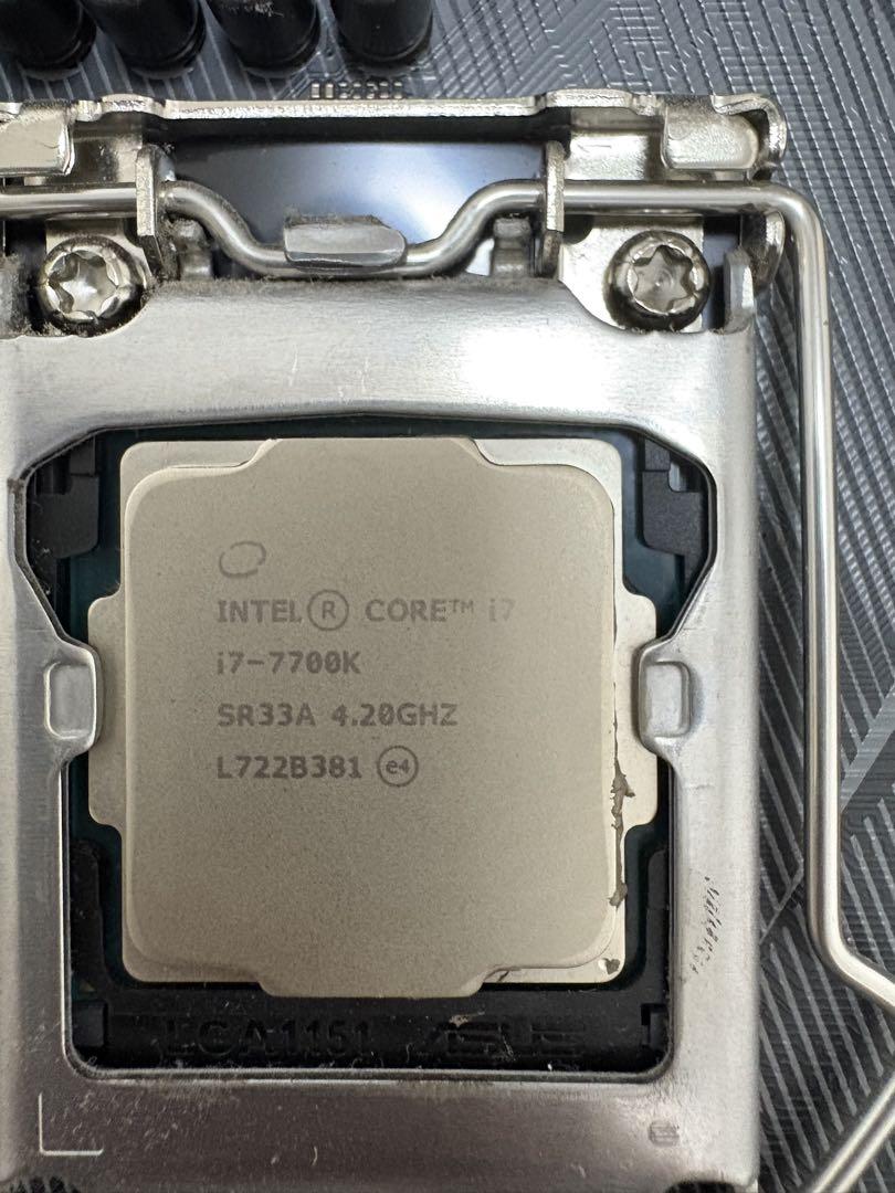 ASUS STRIX Z270F GAMING i7-7700k セット