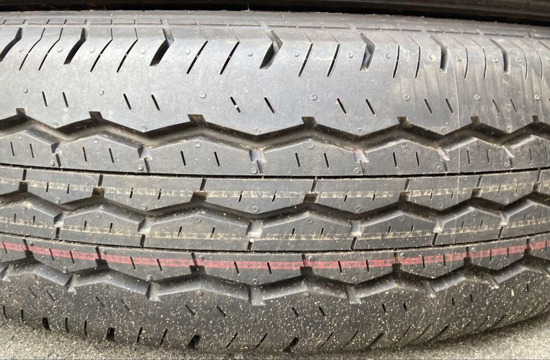 新車剥がし　BS 195/80R15 24年製　夏タイヤ　【自-2 ①】
