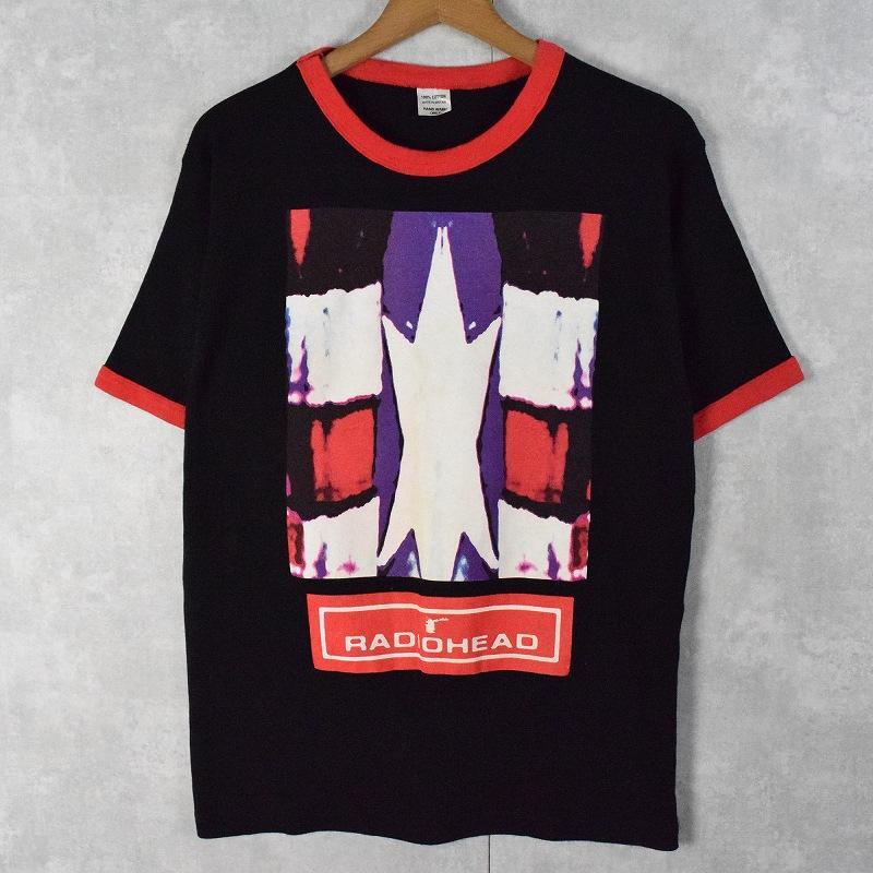 希少 90s vintage RADIOHEAD リンガーT バンドT 希少 90s vintage RADIOHEAD リンガーT バンドT