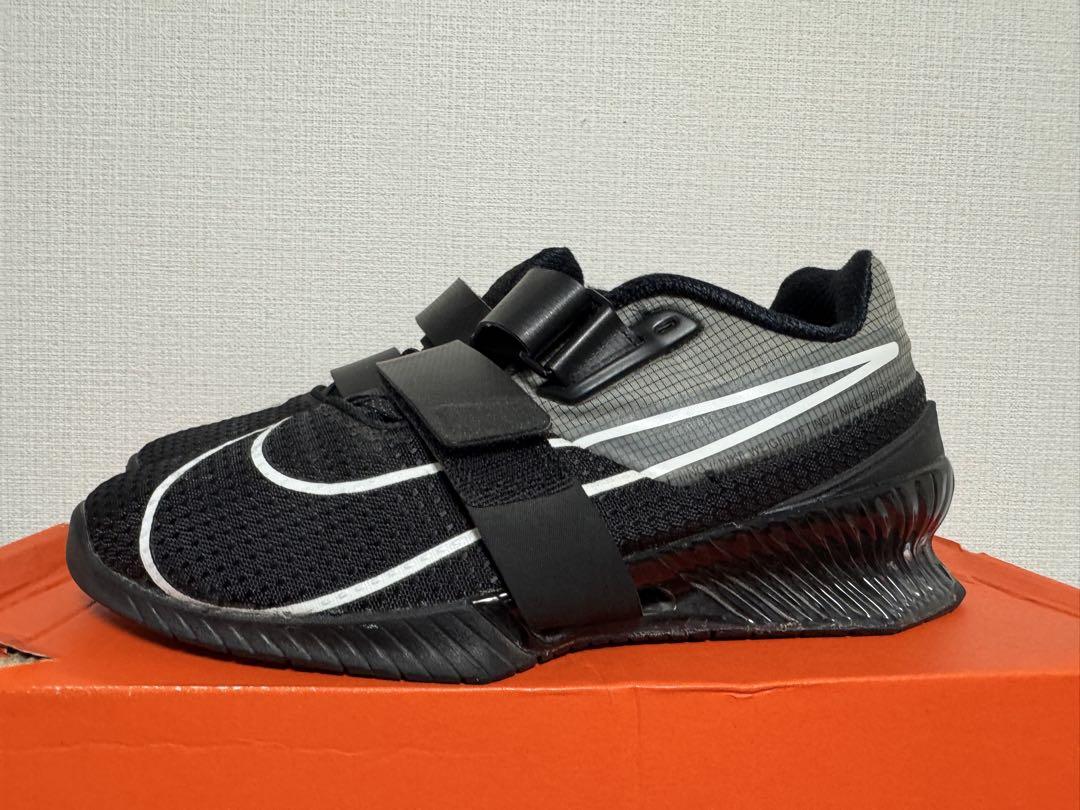 ナイキ ロマレオス4 ウェイトリフティングシューズ サイズ25.5cm NIKE Romaleos 4 Black/Gold ナイキ ロマレオス ブラック