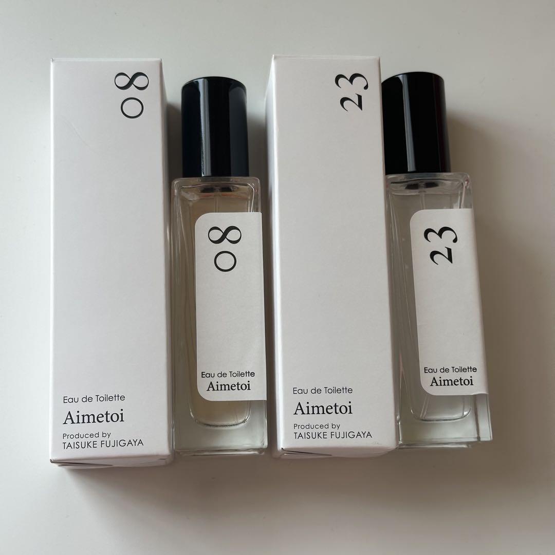 Aimetoi フレグランスセット 23 08 藤ヶ谷太輔　30ml 自分自身が纏(まと)いたい香り”をベースとして考えました