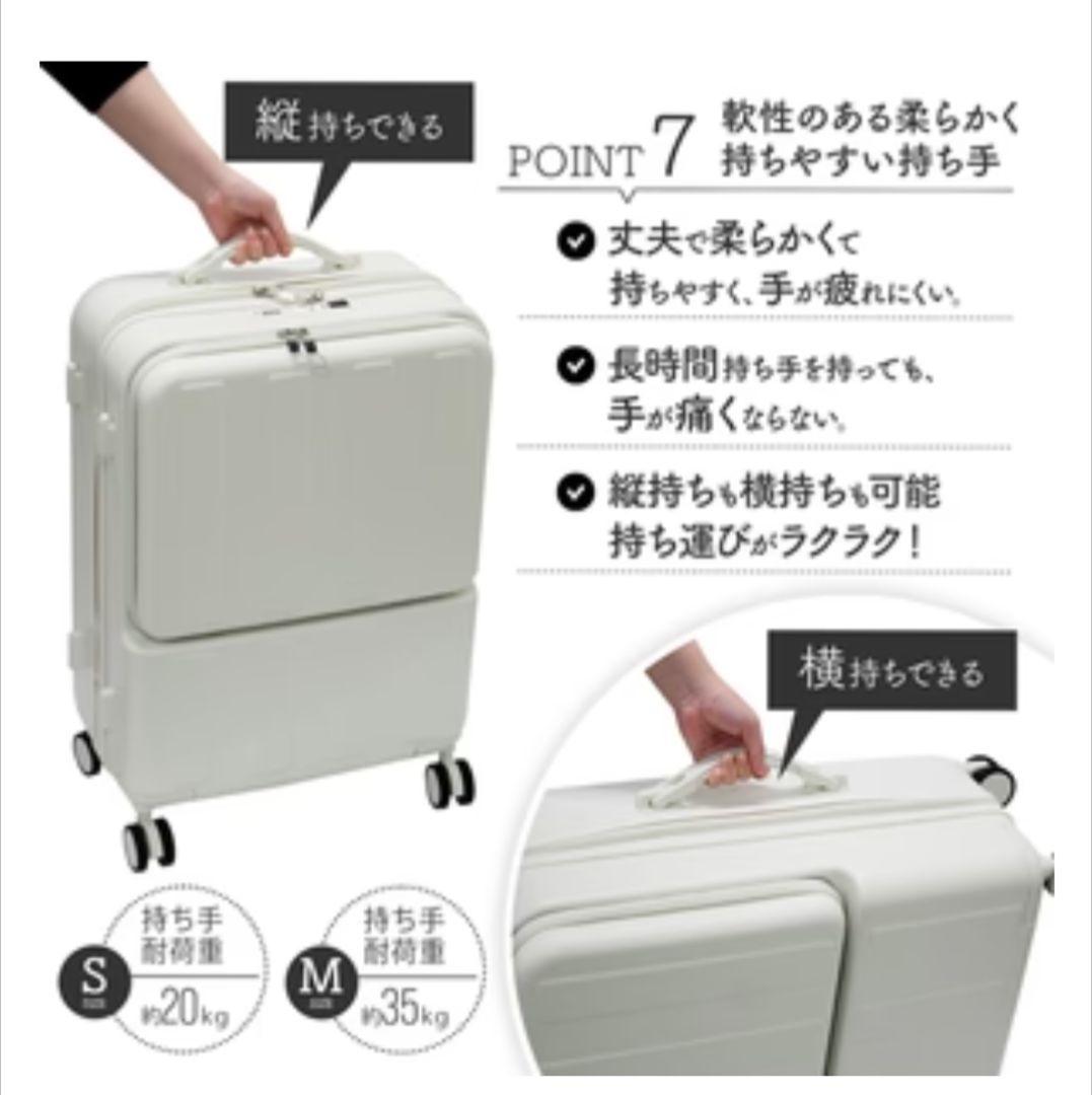 新品・未使用品】スーツケース キャリーケース Mサイズ イエロー