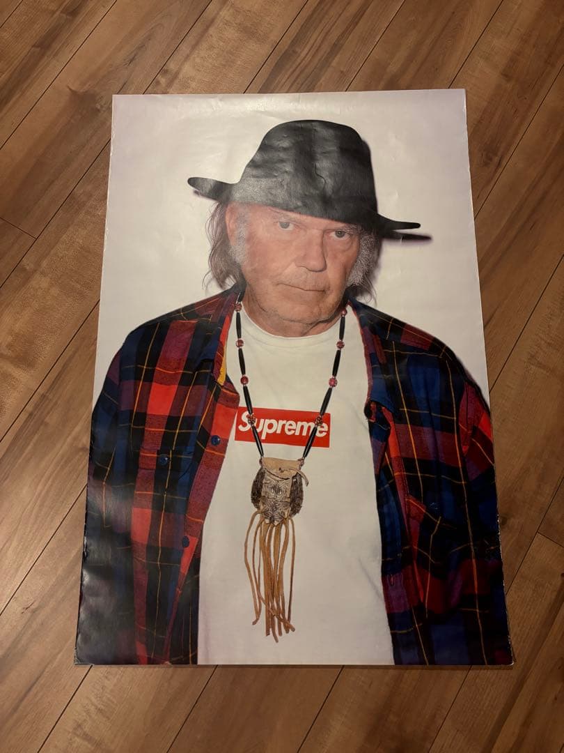 supreme ニールヤングポスター