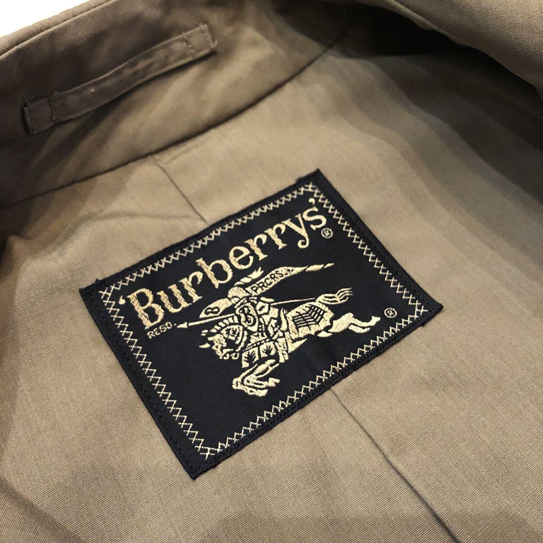 BURBERRY ステンカラーコート 希少色 ヴィンテージ フォーマル キレイめ