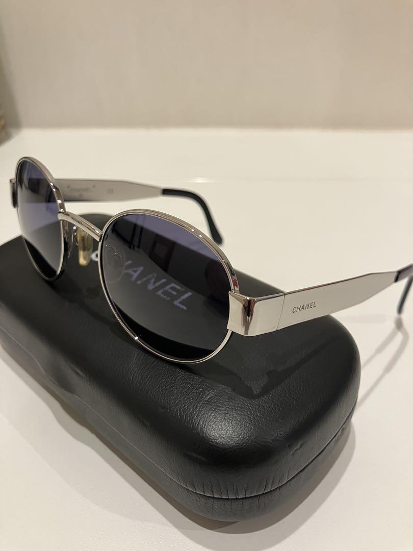 CHANEL サングラス パープルグレー