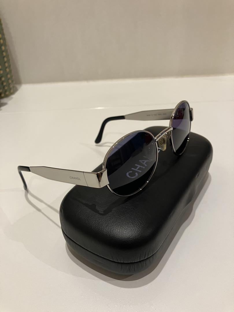 CHANEL サングラス パープルグレー