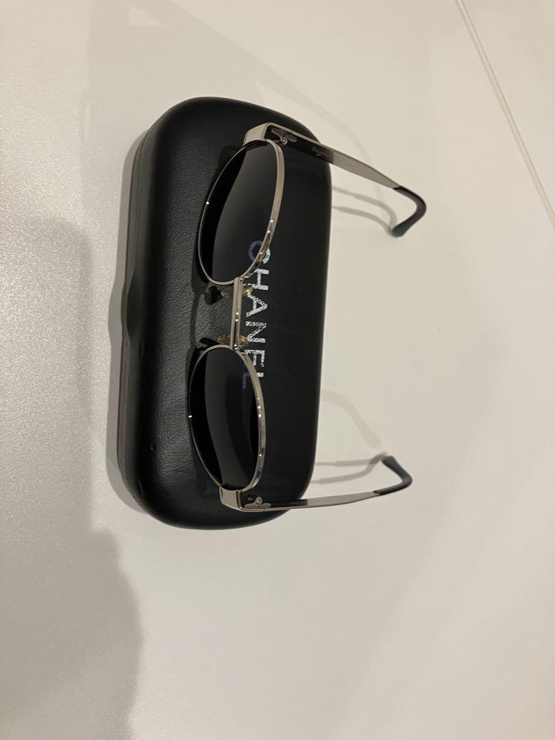CHANEL サングラス パープルグレー
