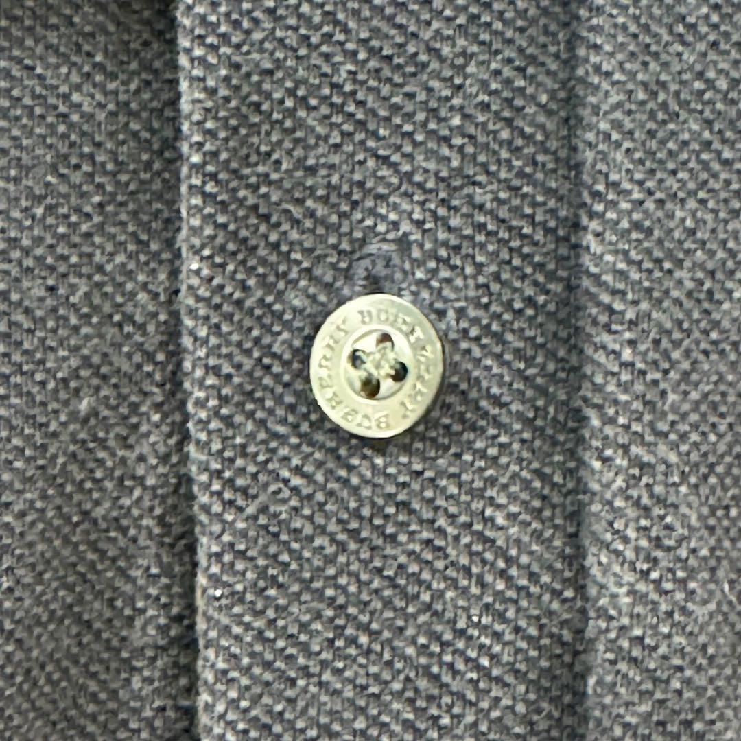BURBERRY バーバリー ロゴ刺繍 ポロシャツ イングランド 英国製