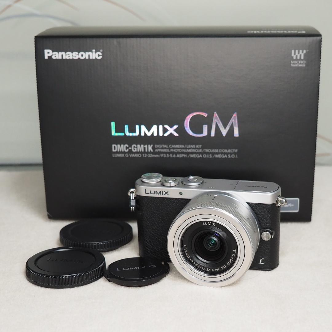 【277】Panasonic　LUMIX DMC-GM1-K レンズセット 箱付