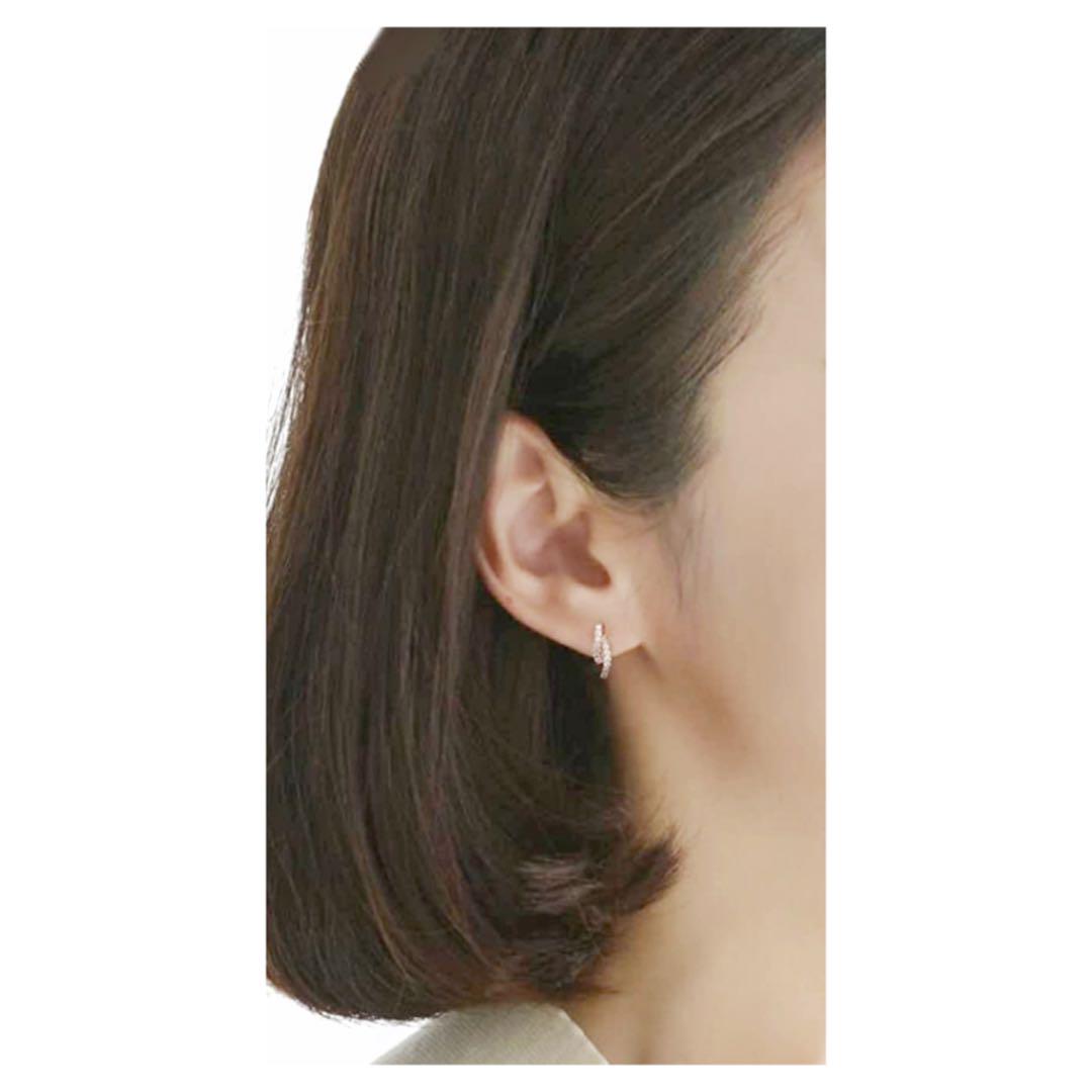 国産限定品 A7 ピンクゴールド CZダイヤ ピアス TpNV7-m28977619213 ギフト箱無料 人気デザイン PG 在庫特価