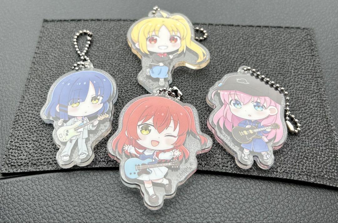 ぼっち・ざ・ろっく！結束バンド ローソンコラボアクリルキーホルダー 4人セット
