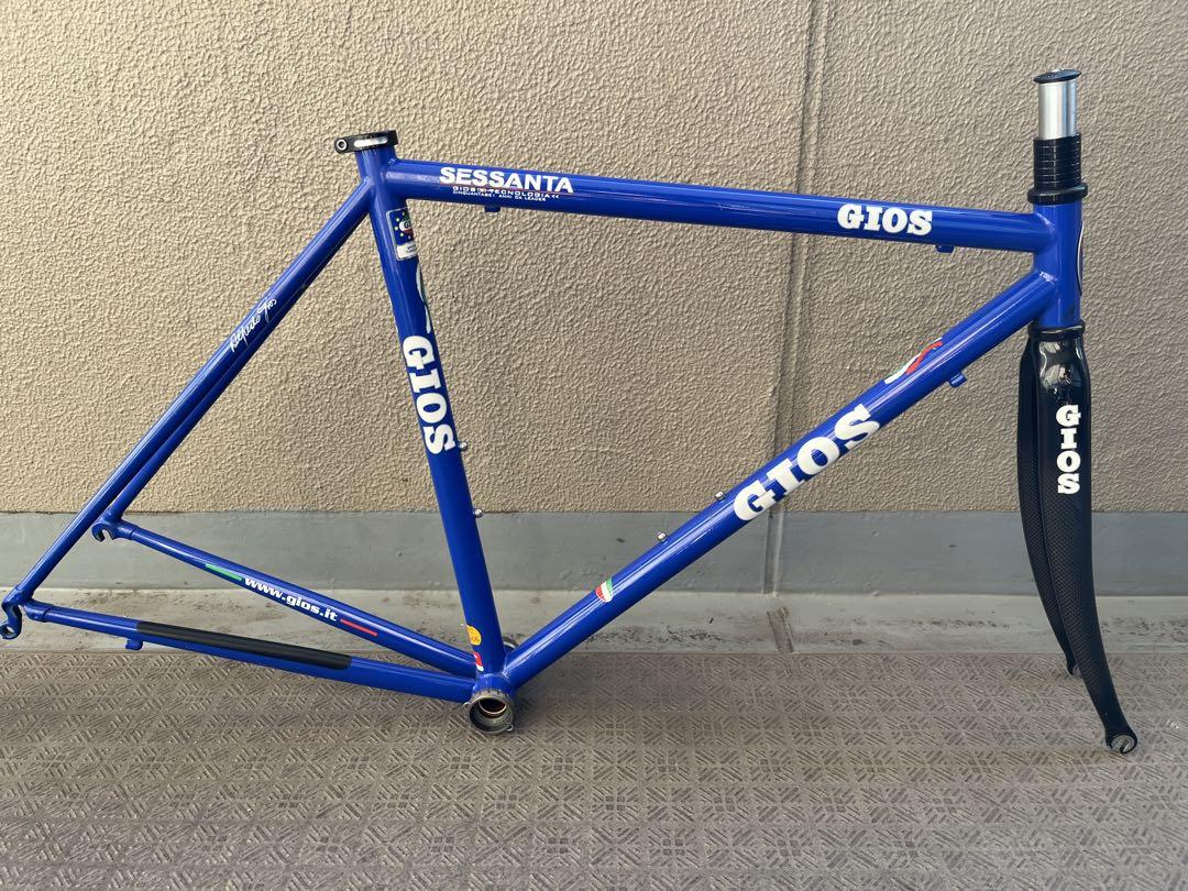 値下げ】GIOS SESSANTA クロモリフレーム 50サイズ 値下げ】GIOS SESSANTA クロモリフレーム 50サイズ
