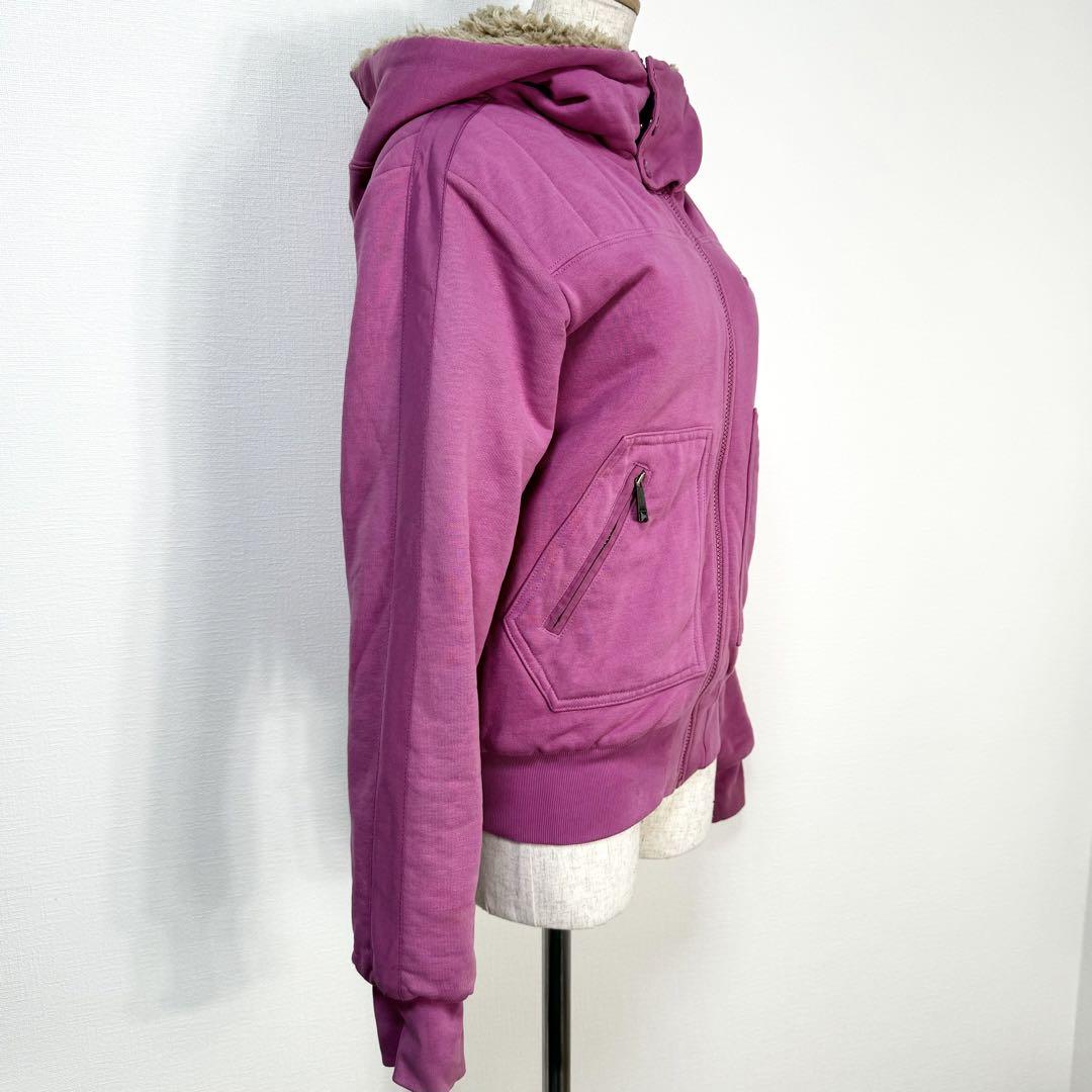 y2k✨️ 90s DIESEL 金タグ ボア ジップアップ パーカー