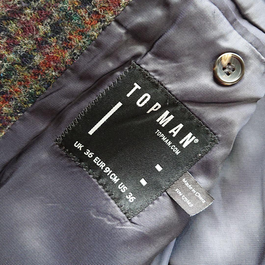 限定割引‼️Harris UK有名 TOPMAN k1TI8-m28980564379 Tweed ツイード 格安在庫