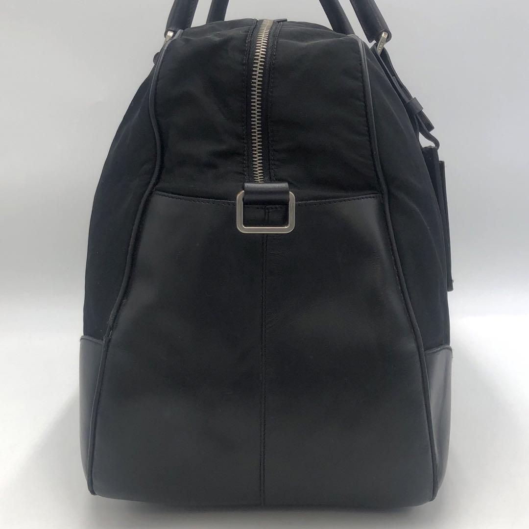 ❄️PRADA ボストンバッグ 黒 ナイロン・レザー  2way