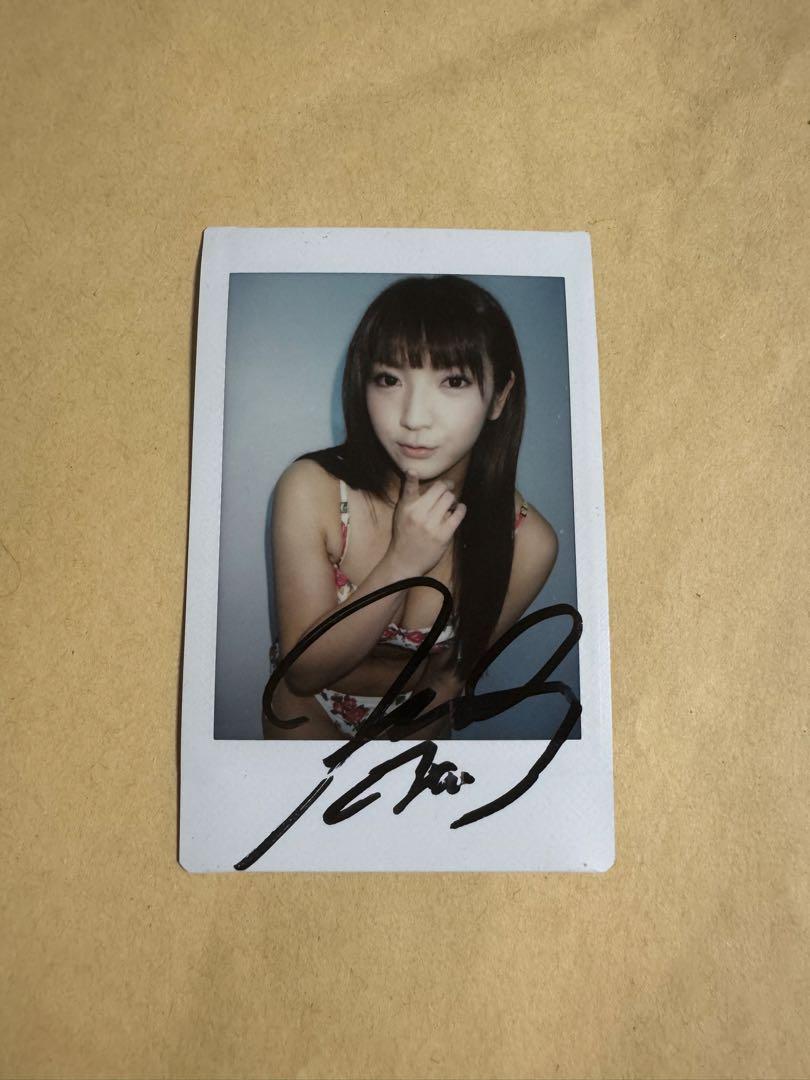 Amazon.co.jp: 神咲詩織 サイン イベント 特典 チェキ アクラス