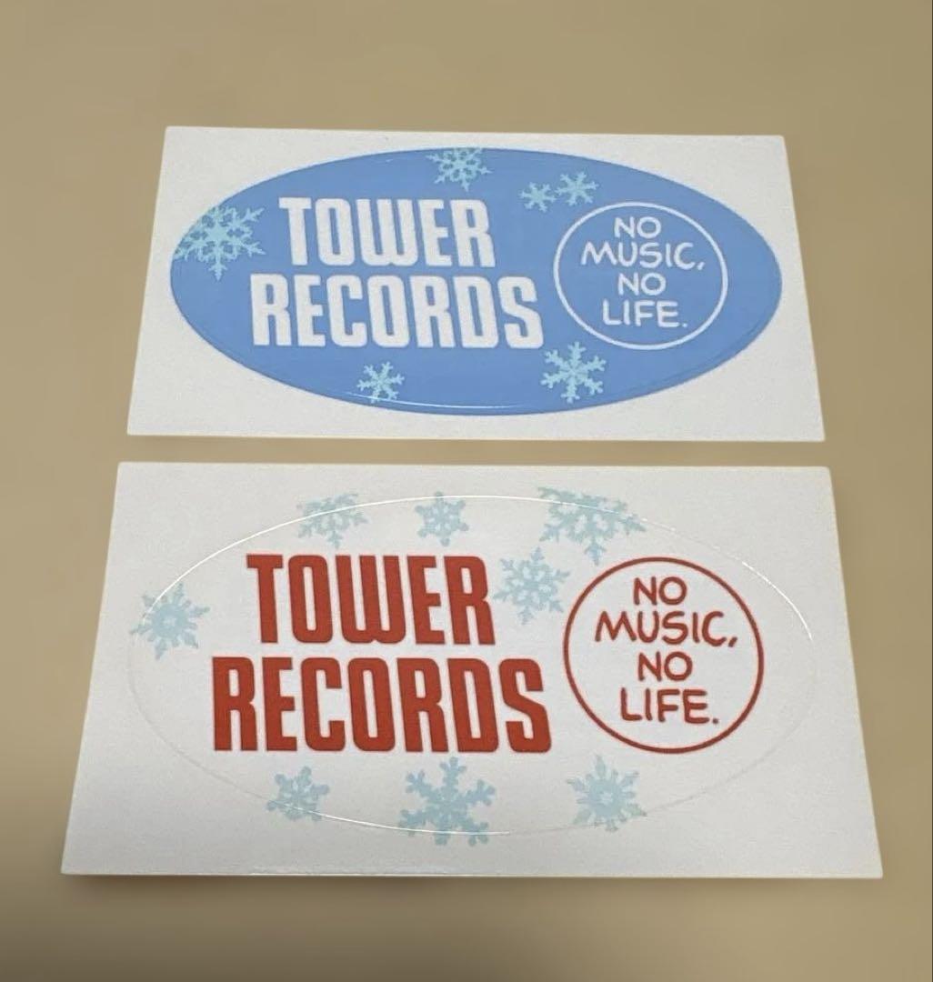 全国送料無料の通販 RECORDS TOWER タワーレコード 17枚セット シール ステッカー アート・デザイン・音楽