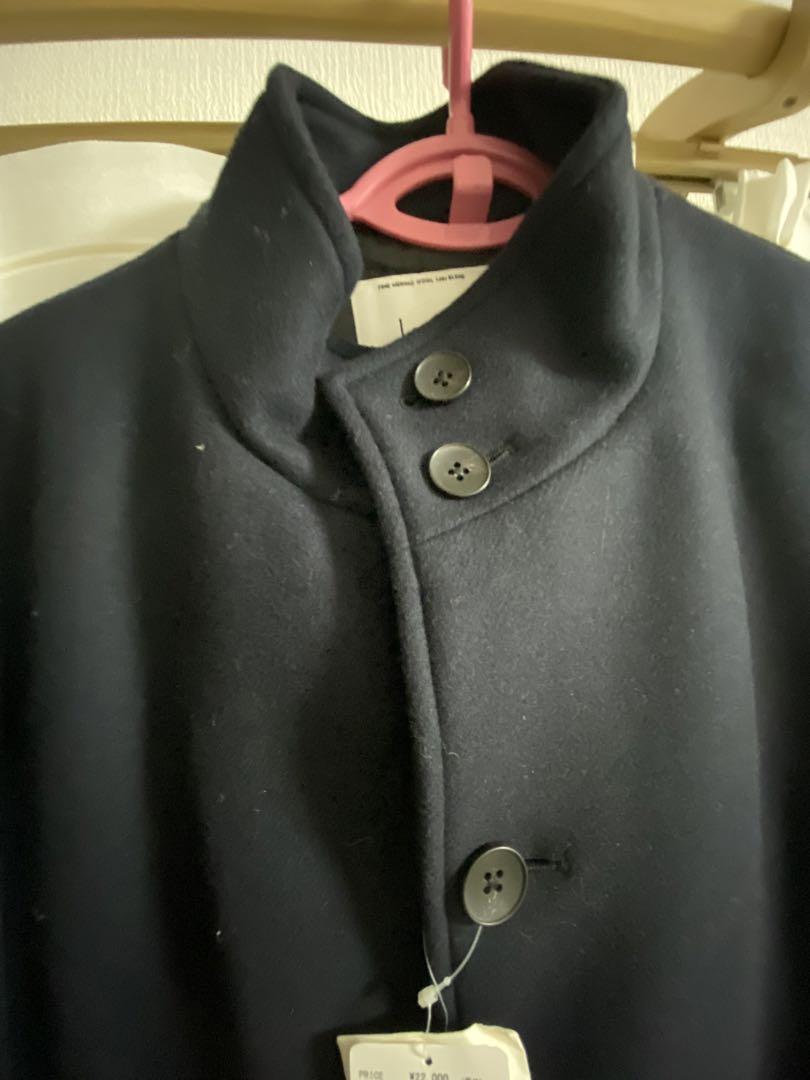 新品　LANA WOOL スタンドコート