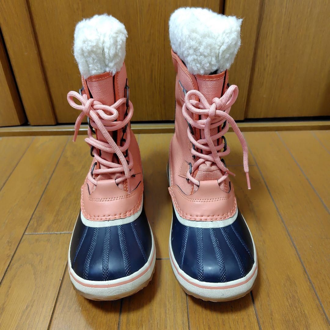 【美品未使用品】SOREL スノーブーツ　レディース　25cmピンク