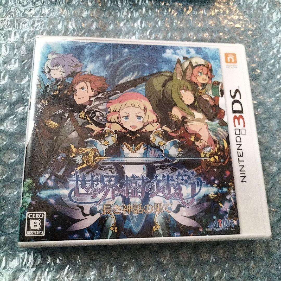 3DS 世界樹の迷宮V 長き神話の果て - メルカリ