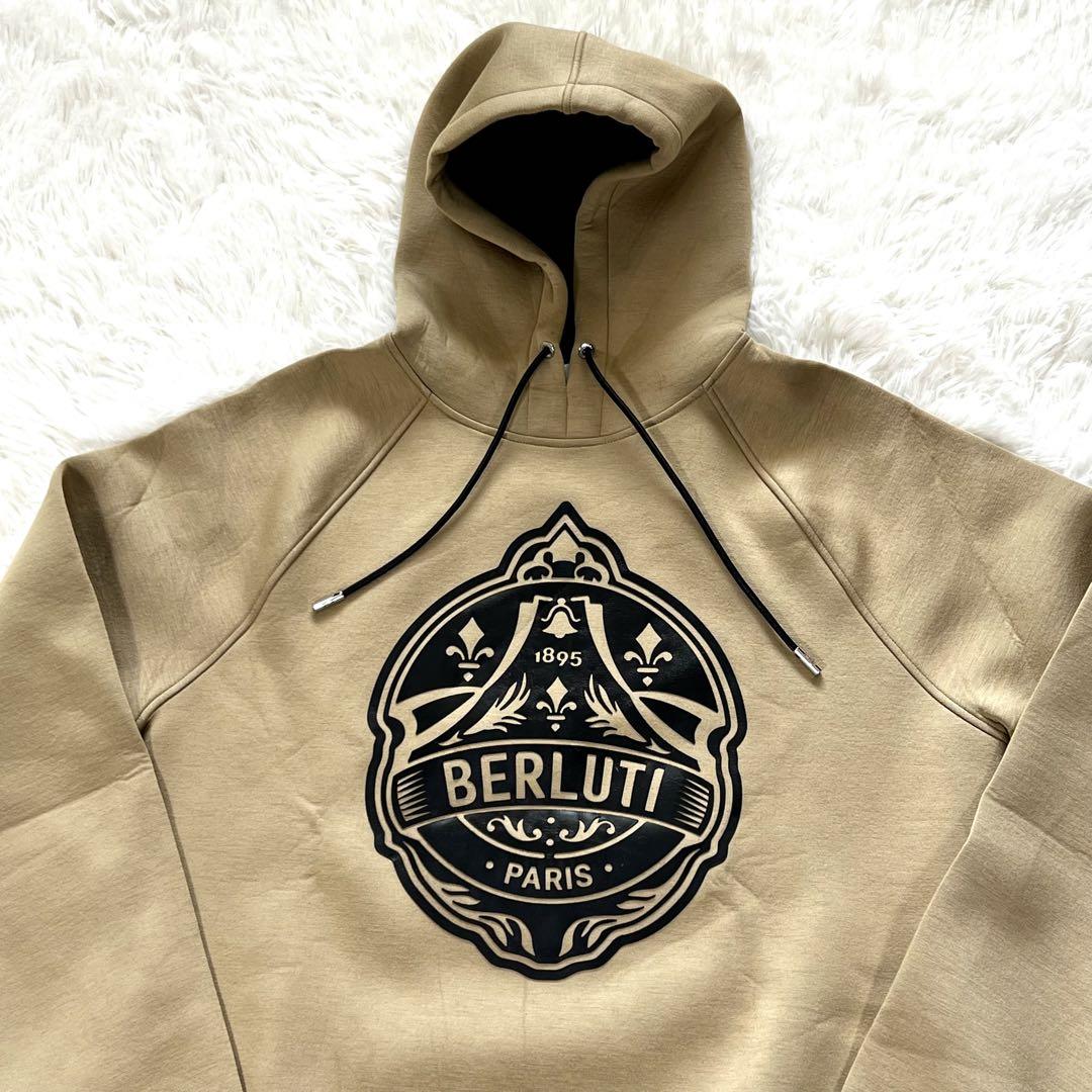 ◇Berluti20PF最新作◇ネオプレンパーカー レザークレスト◇ Sサイズ