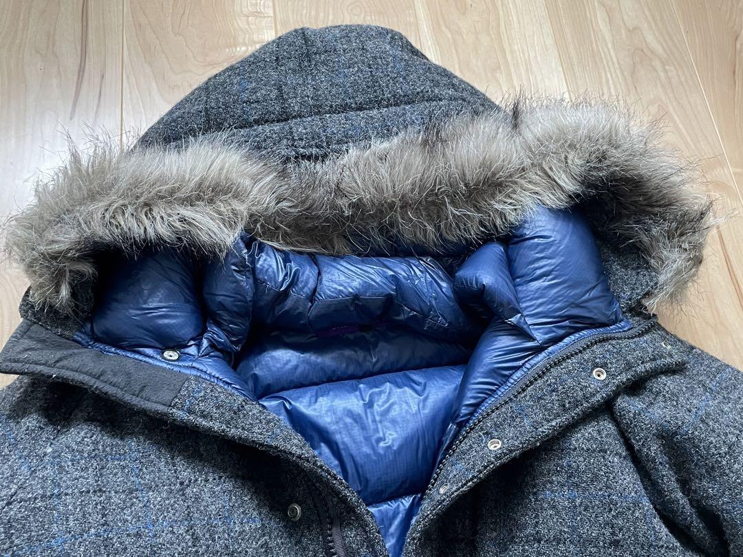 HARRIS TWEED × THE NORTH FACE ダウンジャケット