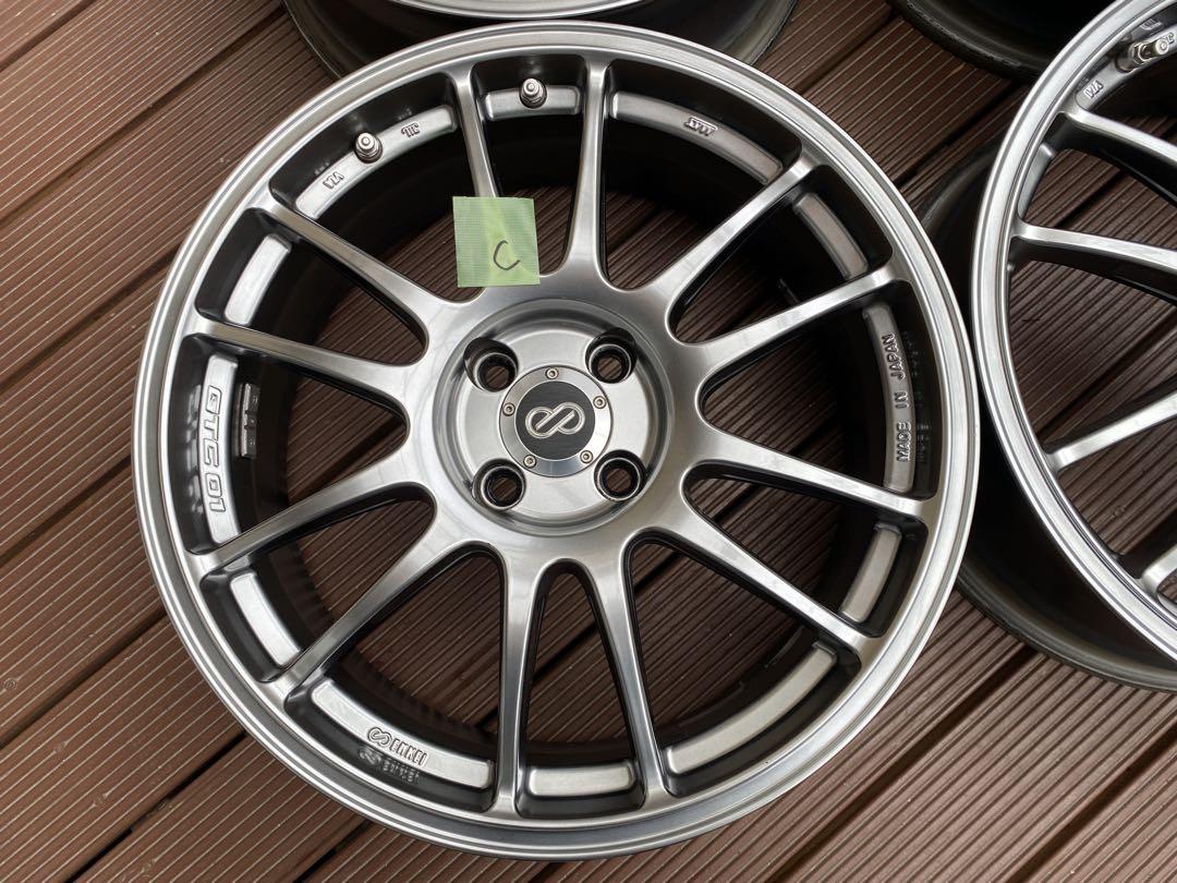 エンケイGTC01 17インチ 7J+38 PCD100 4本セット