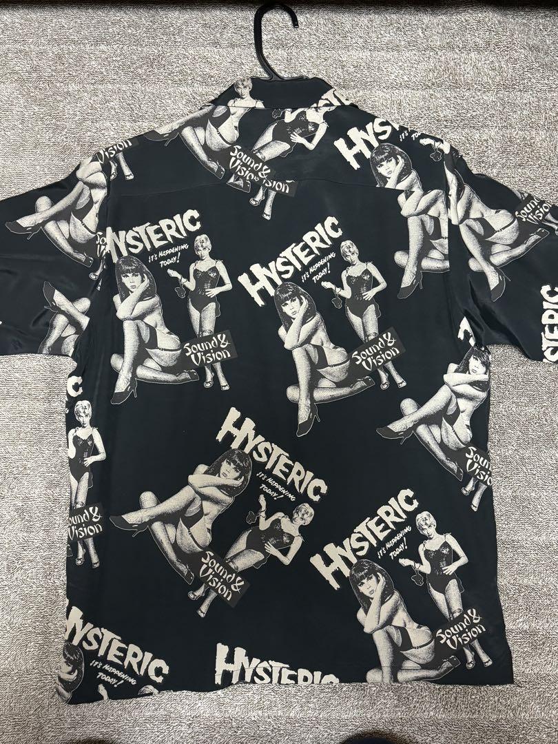 HYSTERIC GLAMOURヒステリックグラマー アロハシャツ 総柄シャツ