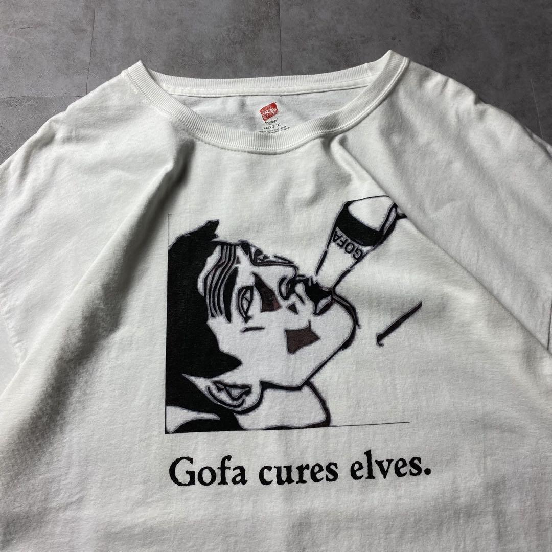 【入手困難】Hanes アート 風刺 メッセージ Tシャツ 男性 ユニーク XL