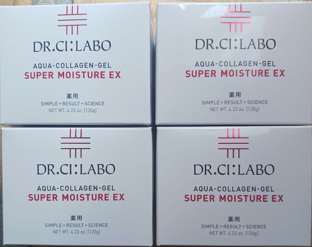 ドクターシーラボ 薬用ゲル 120g×4個 保湿ケア EX18Dr.Ci Labo