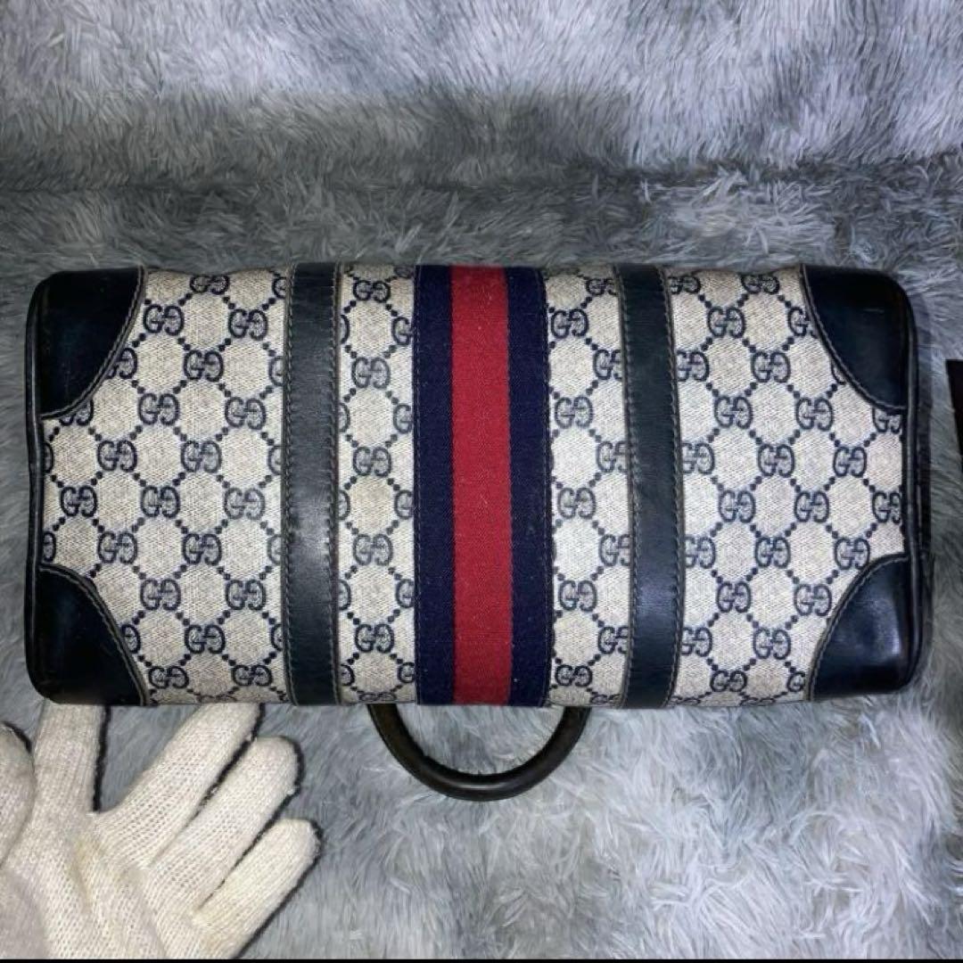 グッチ GUCCI シェリーラインボストンバッグ　GG柄 グッチ ボストンバッグ GG柄 シェリーライン