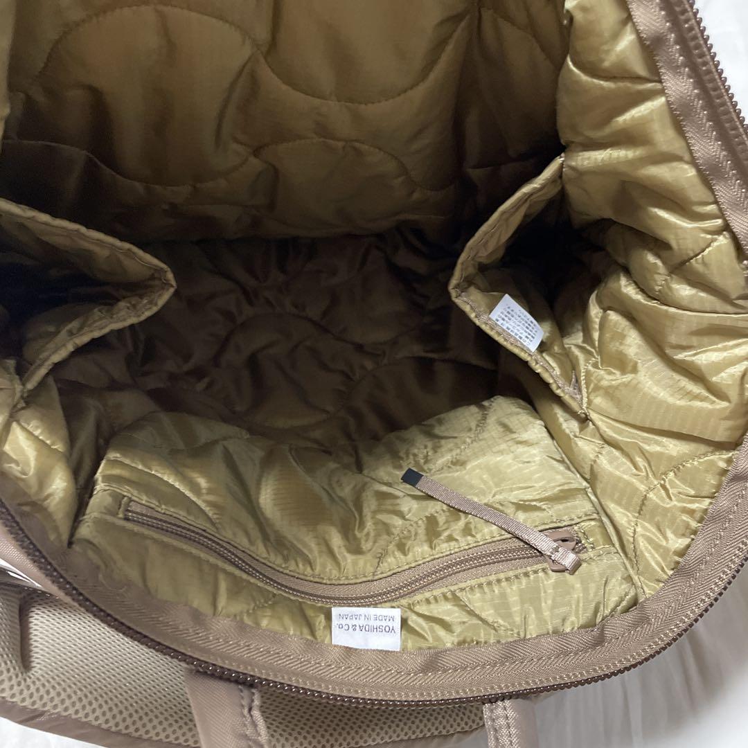 ハイク×ポーター ヘルメットバッグ L サンドストーン 美中古品