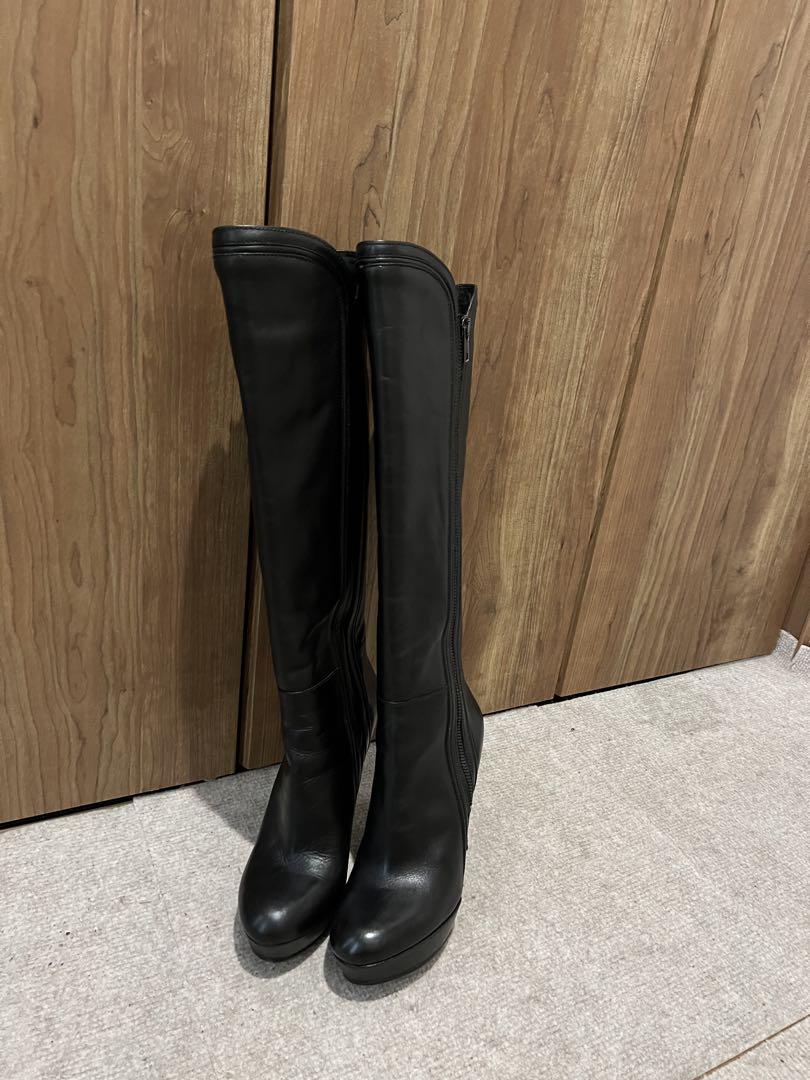 STELLA LUNA 23.5cm本革レザーソール ブーツ