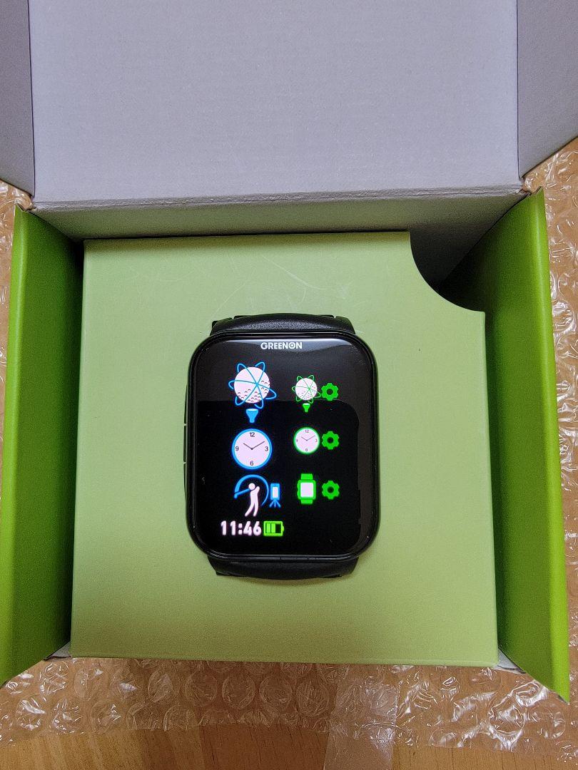GREENON ゴルフウォッチ GS501(本体交換後未使用品)