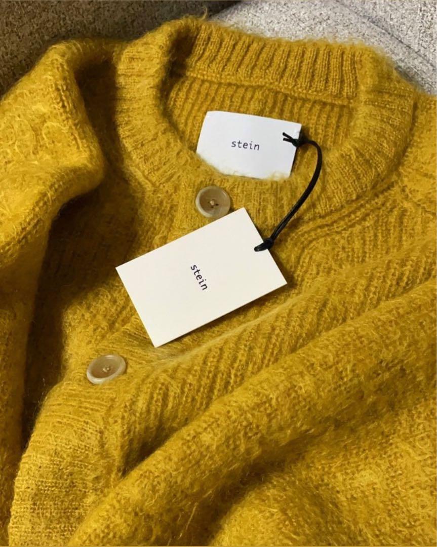 stein21AW SUPER KID MOHAIR CARDIGAN Sサイズ
