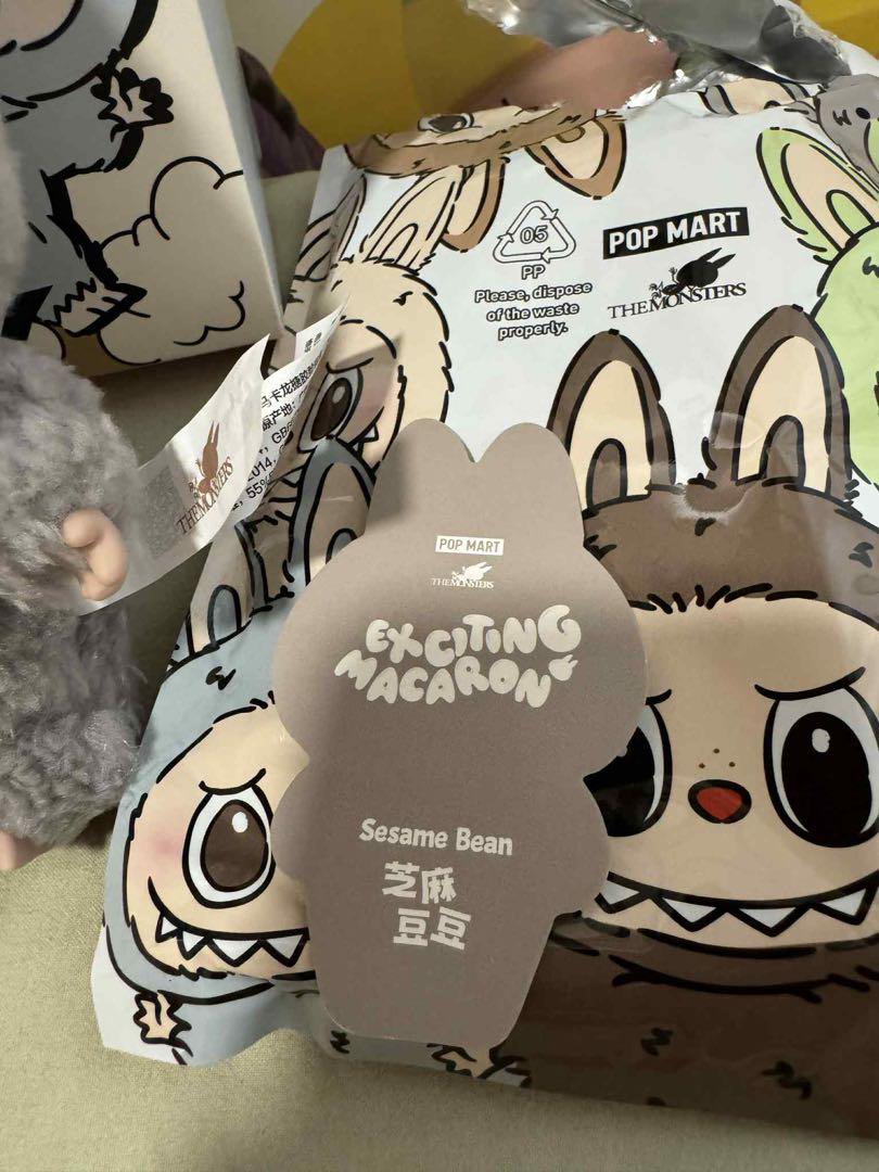 正規品】LABUBU Exciting Macaron Sesame Bean - メルカリ