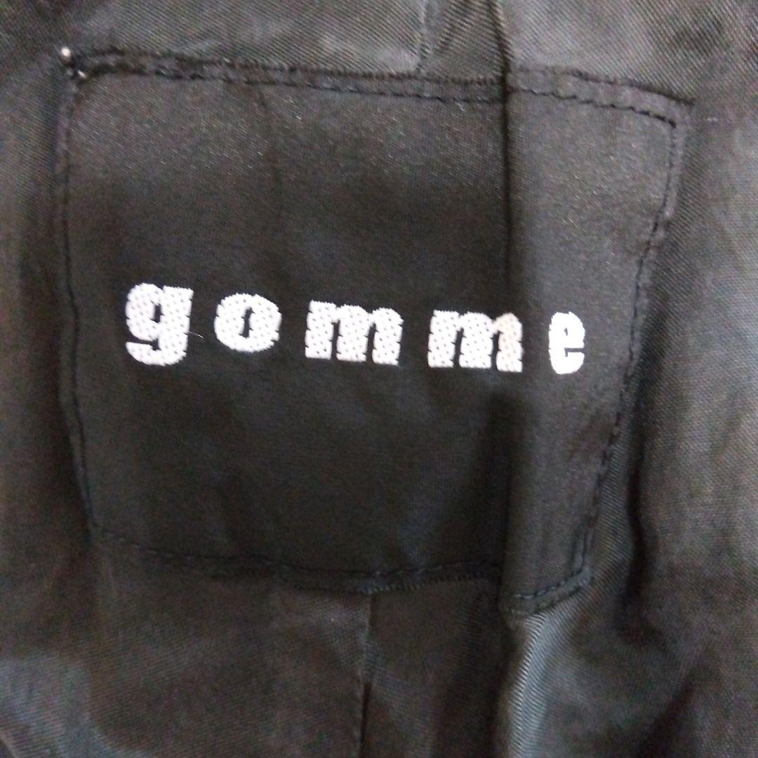 【マキヒロシゲ】gomme/日本製/切り替え レース/チュニック/ワンピース/黒 youdear_tx-dj-044