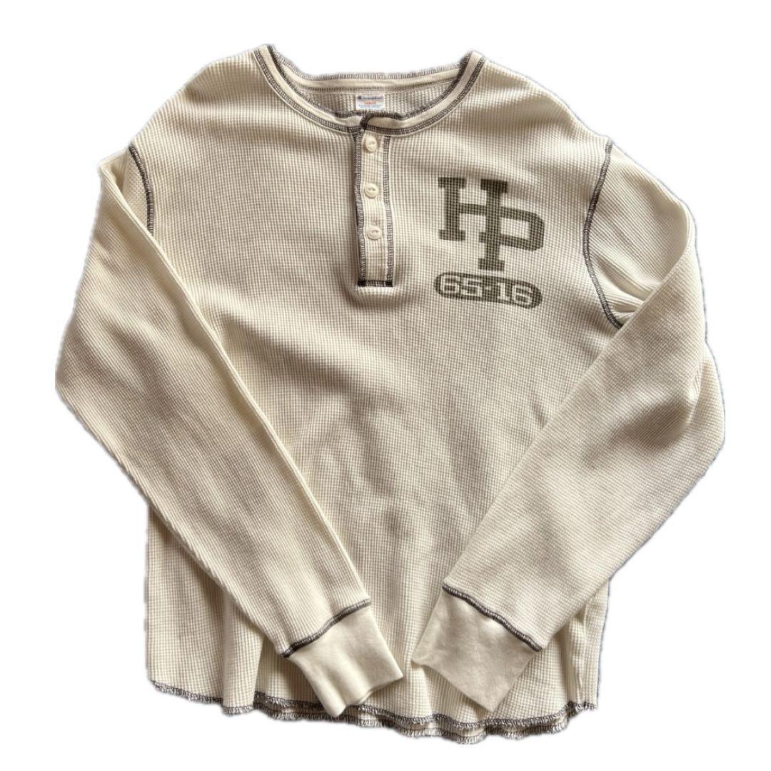 HP 65-16 ヘンリーネックTシャツ L チャンピオン 00s