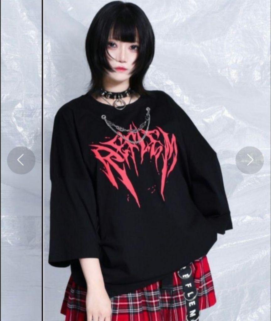レフレム 黒Tシャツ