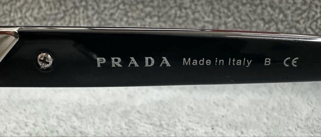プラダ　PRADA　伊達メガネ　度なし