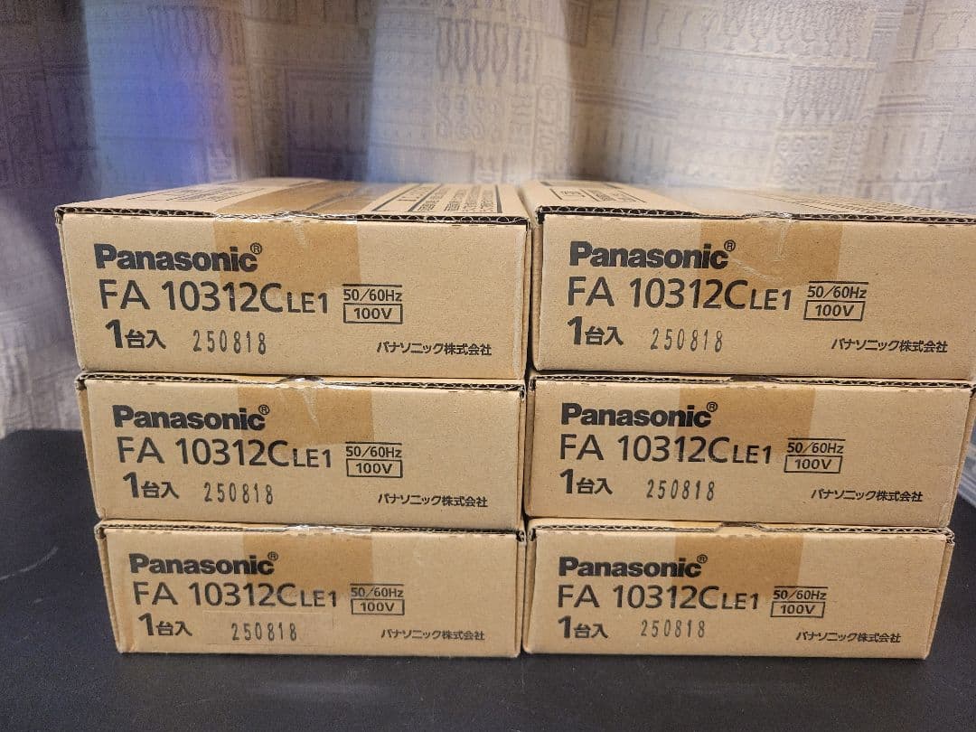 Panasonic FA10312CLE1 LED誘導灯 6個