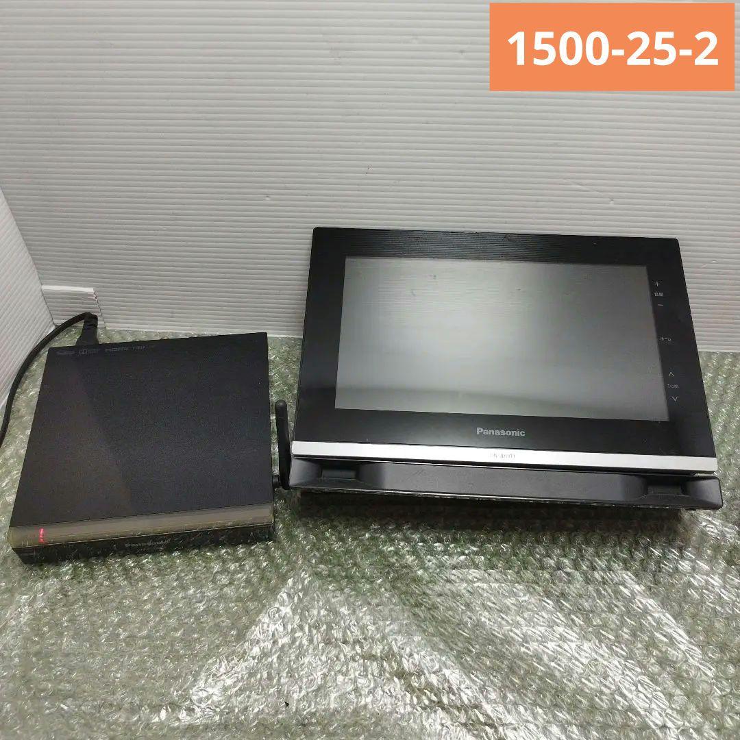 パナソニック　ポータブルテレビ　UN-JS100 ○パナソニック UN-JS100 ポータブルテレビ Panasonic ブラック