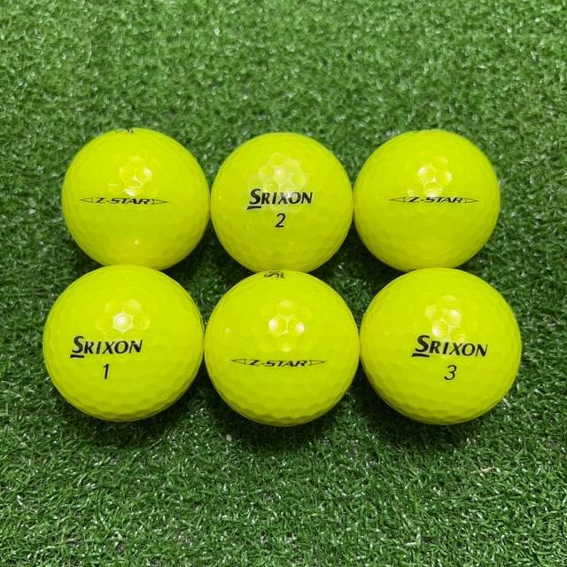 【S151】SRIXON Z-STAR 黄 23年 ロストボール 24球