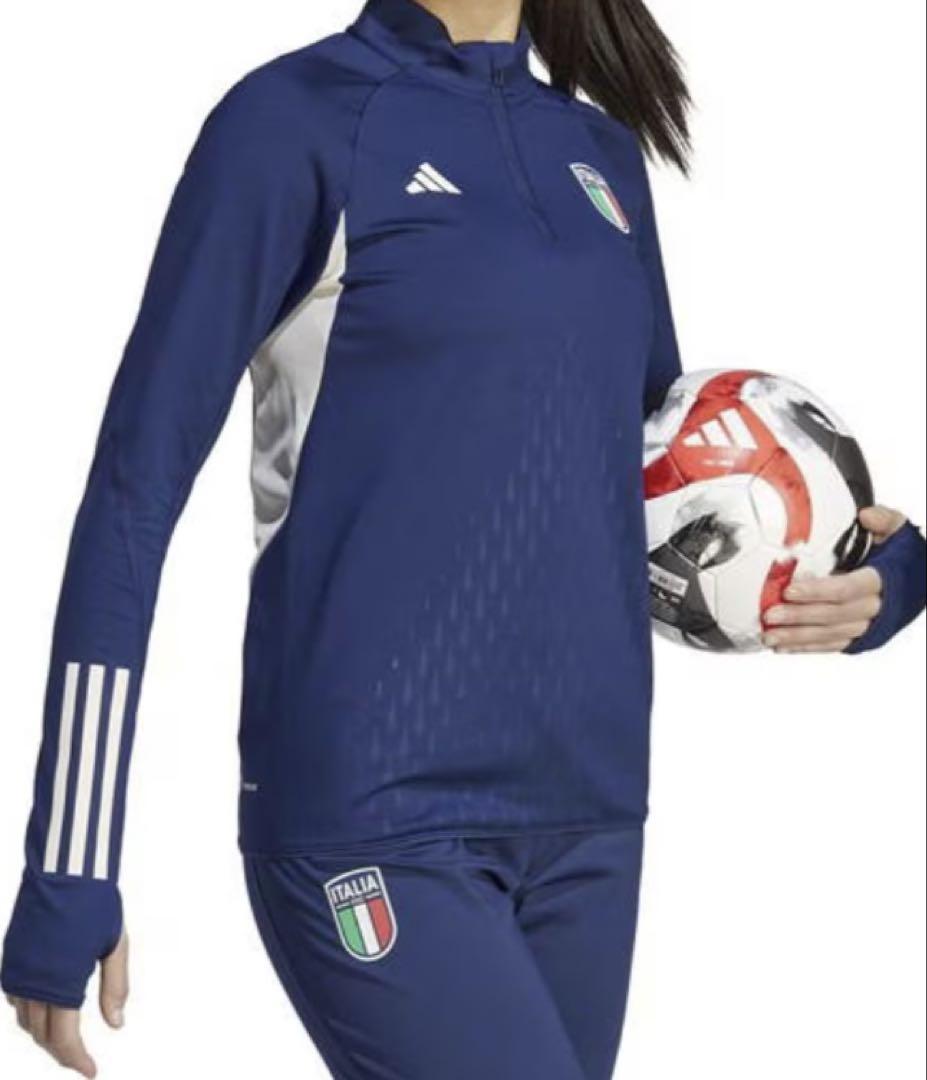 【お試し価格！】 国内未発売 正規品 adidas トレーニングトップ イタリア代表 ウェア