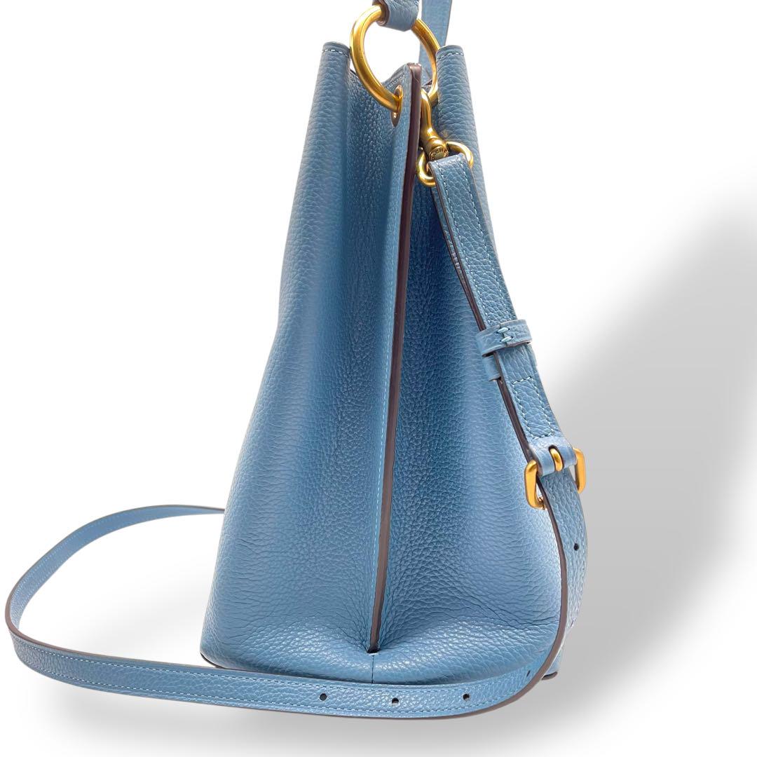 【未使用級】COACH 55200 2WAY ショルダーバッグ　ターンロック